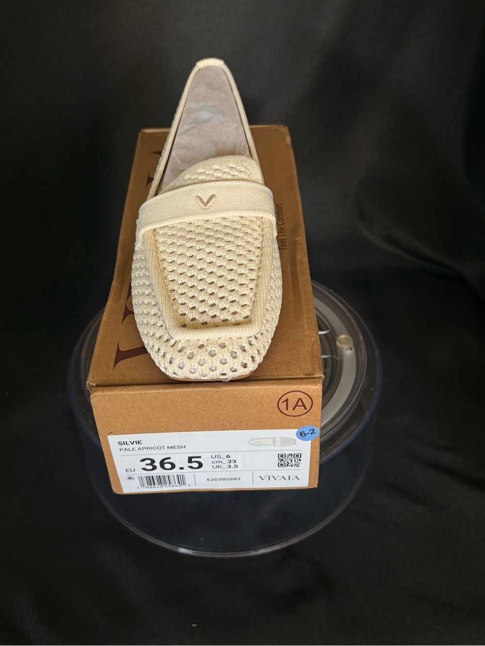 VIVALA Silvie Pale Apricot Mesh Loafer - Women's